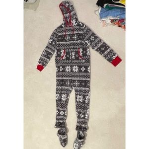 Grey Winter Onesie